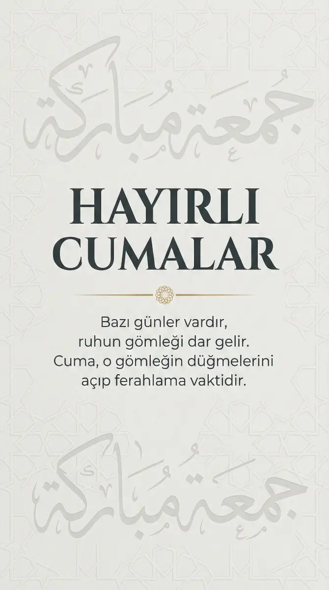 Hiç Görülmemiş Cuma Mesajları 3