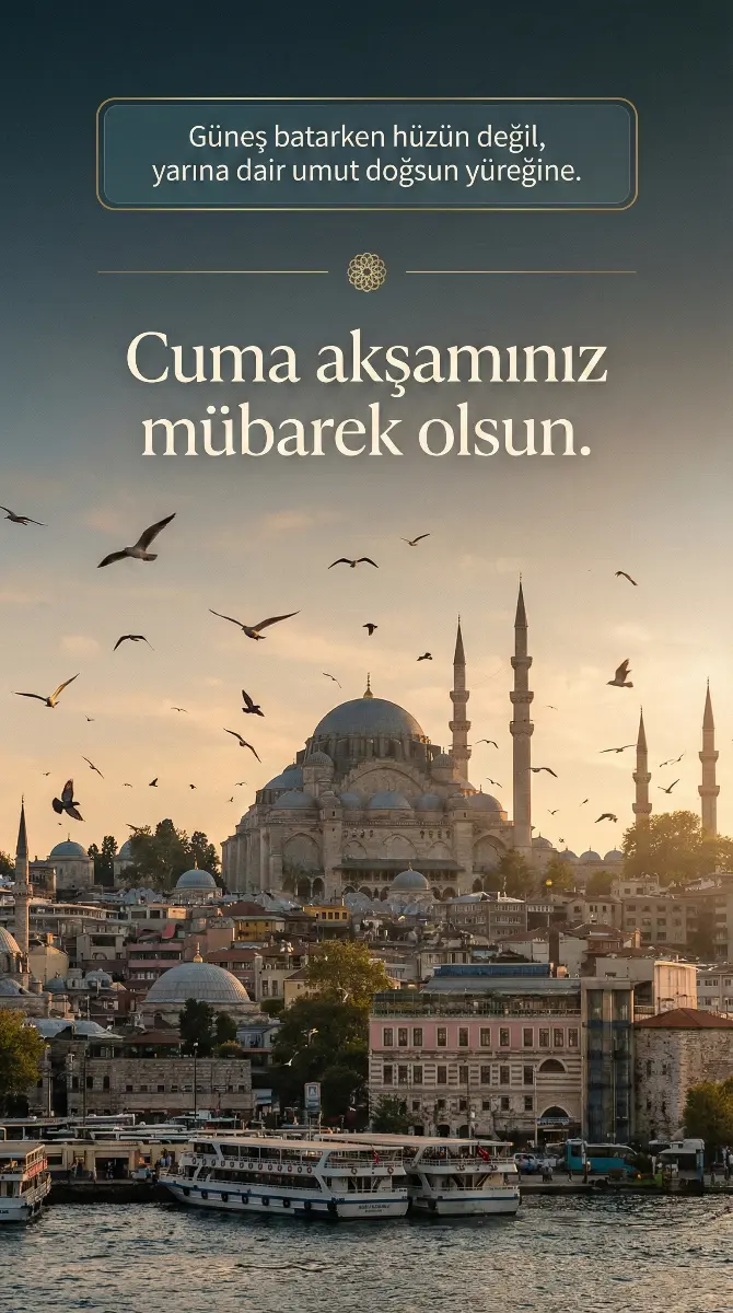 Cuma Akşamı Mesajları 1