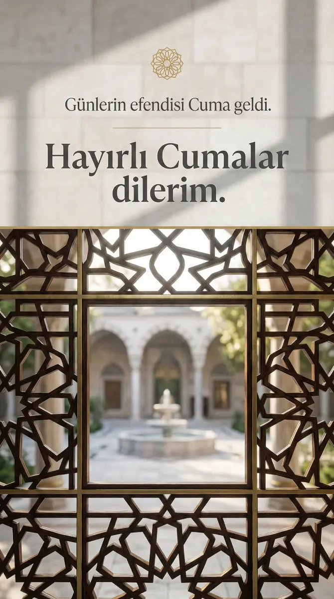 Hayırlı Cumalar İçeren Mesajlar 1