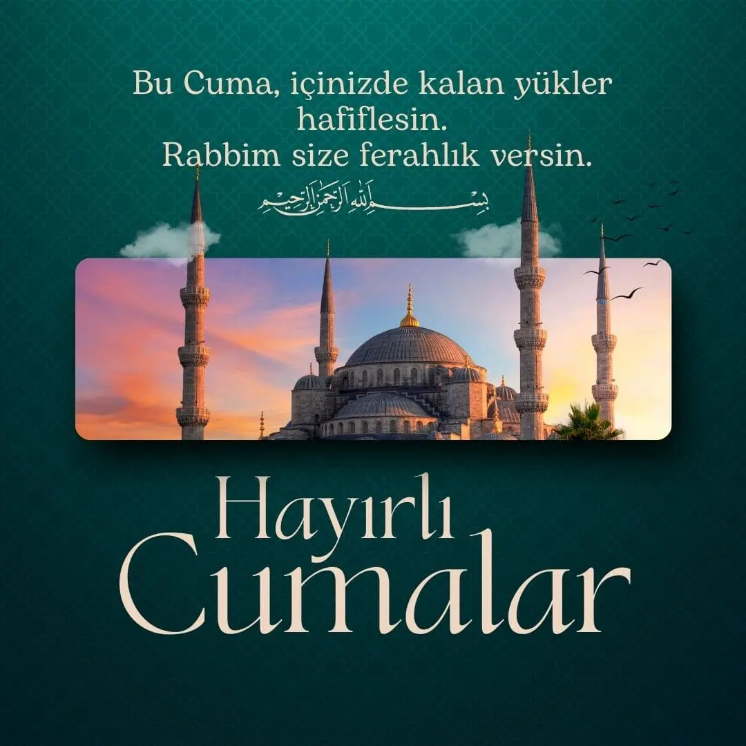 Resimli Cuma Mesajı 1